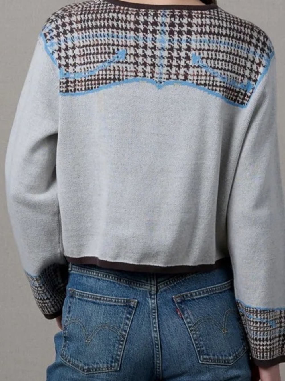 Double D Ranch Horsiculture horse Sweater 100% Cotton Equestrian RTL $395 1X NWT - Picture 3 of 6
